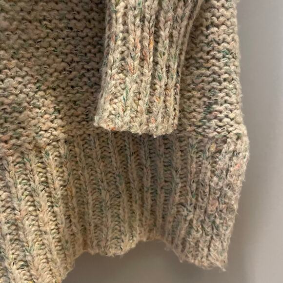 Anthropologie Kaisley Small Sweater | Back Zipper, Pink Beige Knit Pullover, EUC - Picture 12 of 13